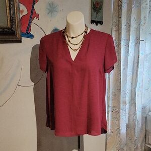 Torrid Deep Red Women's Blouse